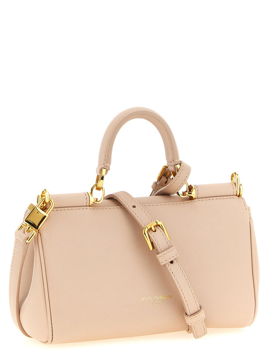 Bolso de mano Dolce & Gabbana de piel de becerro multicolor