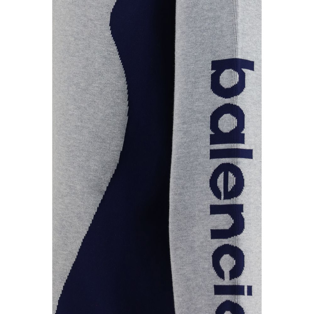 Sudadera Con Cremallera Balenciaga De Algodón En Gris