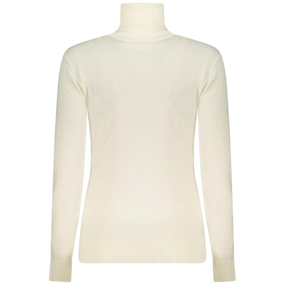 Guess Jeans Viscosa Blanca Jersey para Mujer