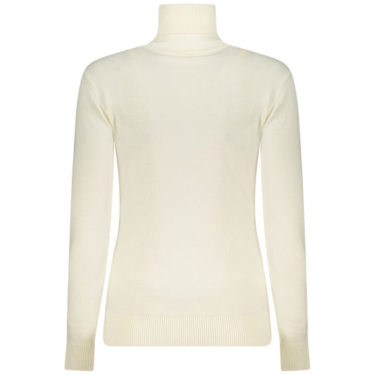 Guess Jeans Viscosa Blanca Jersey para Mujer