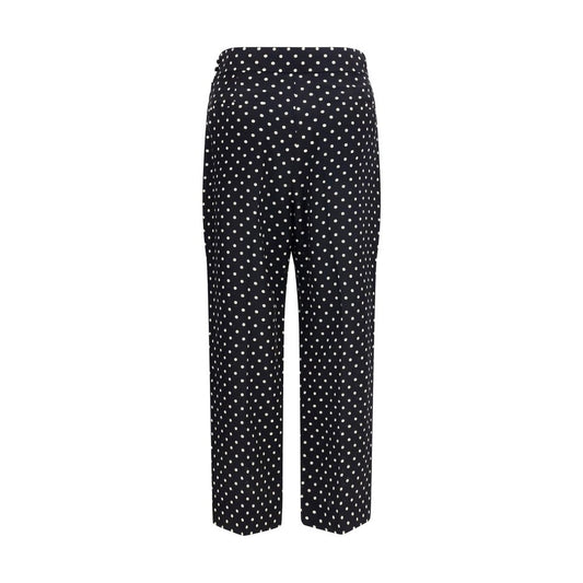 Pantalones cortos de seda negra Valentino Garavani