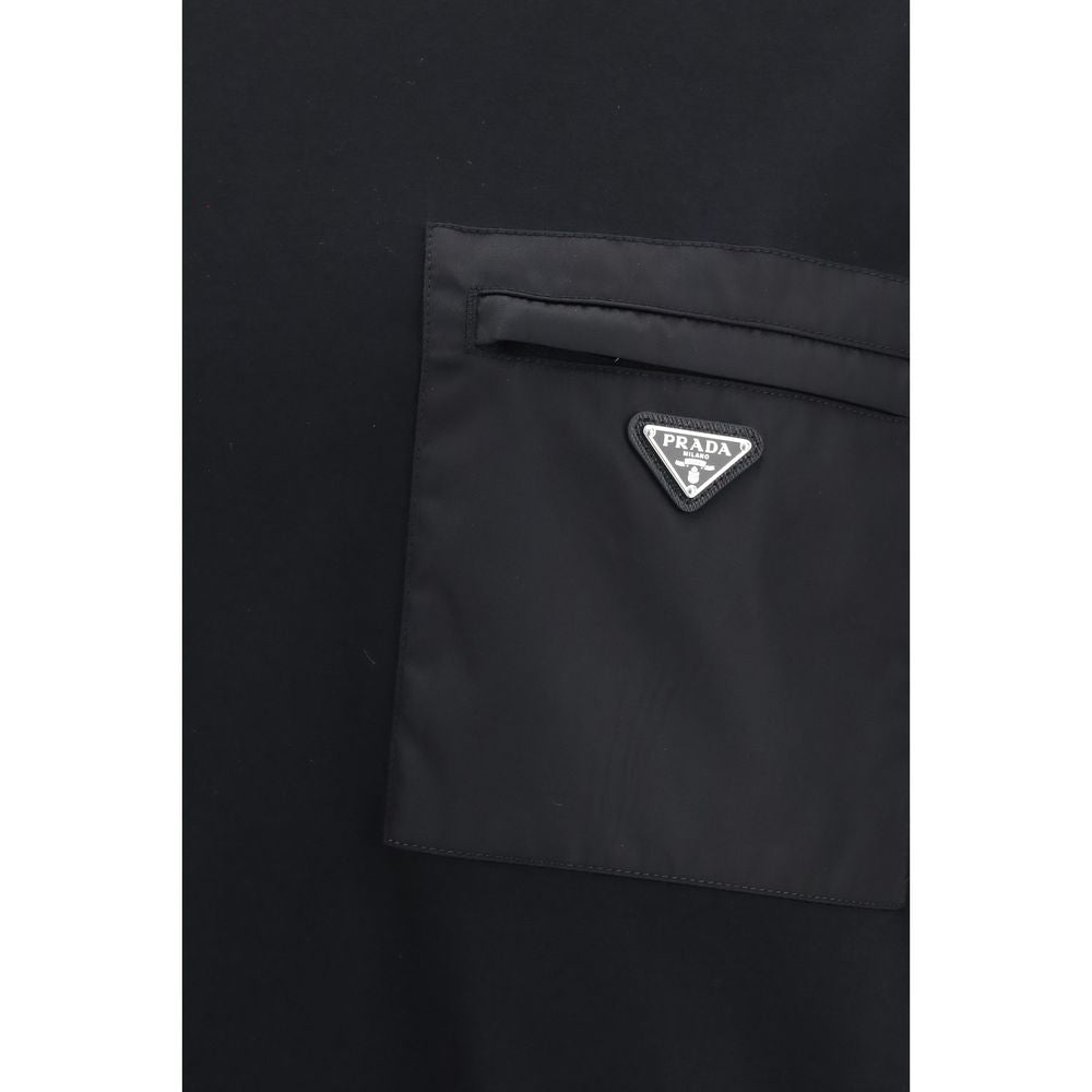 Camiseta Prada de algodón negra