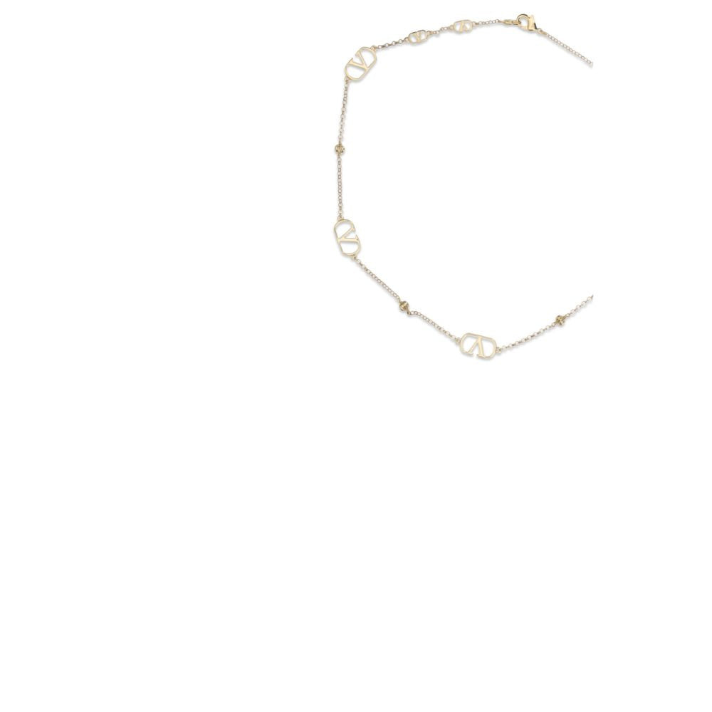 Valentino Garavani Gold-Finish Metal Necklace