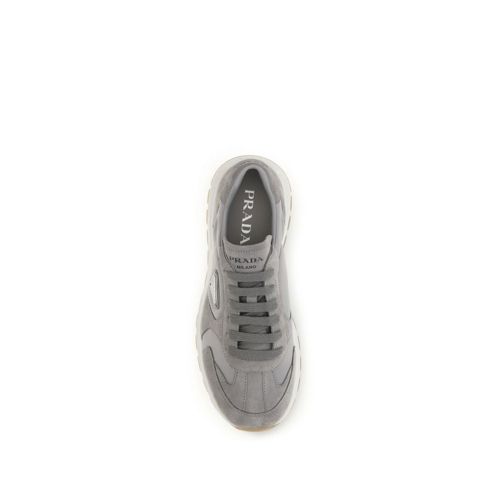 Zapatillas Deportivas Prada De Poliamida Reciclada En Gris