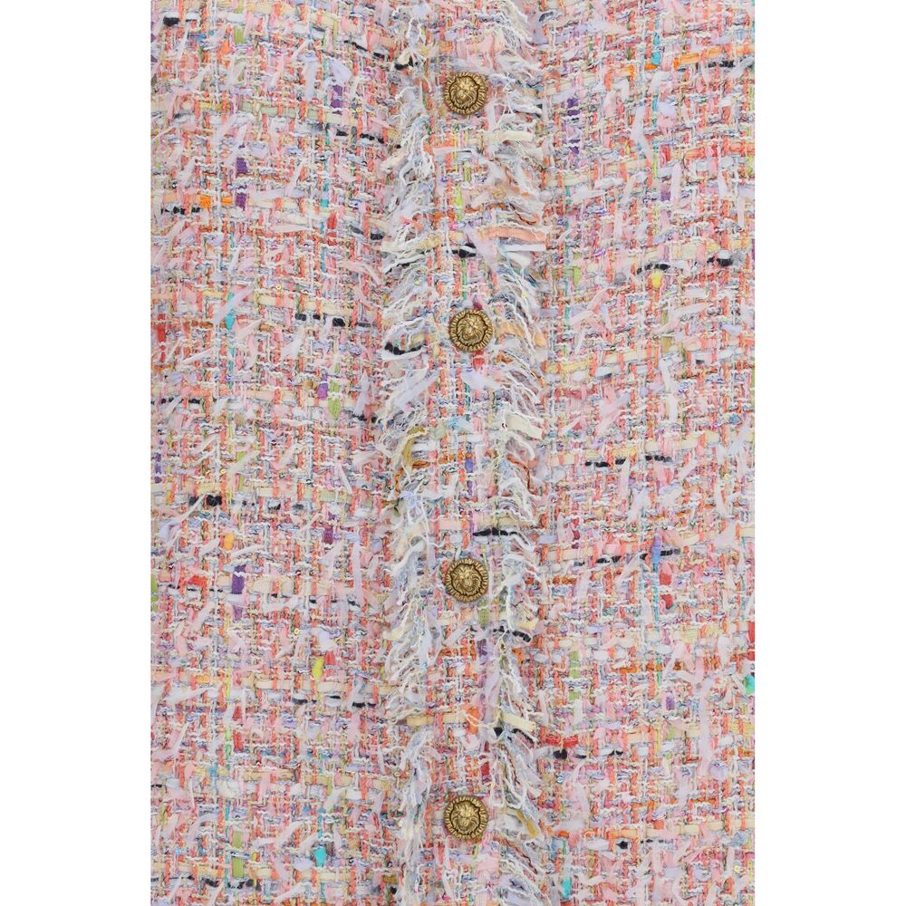 Camisa Balmain de poliamida multicolor estampada