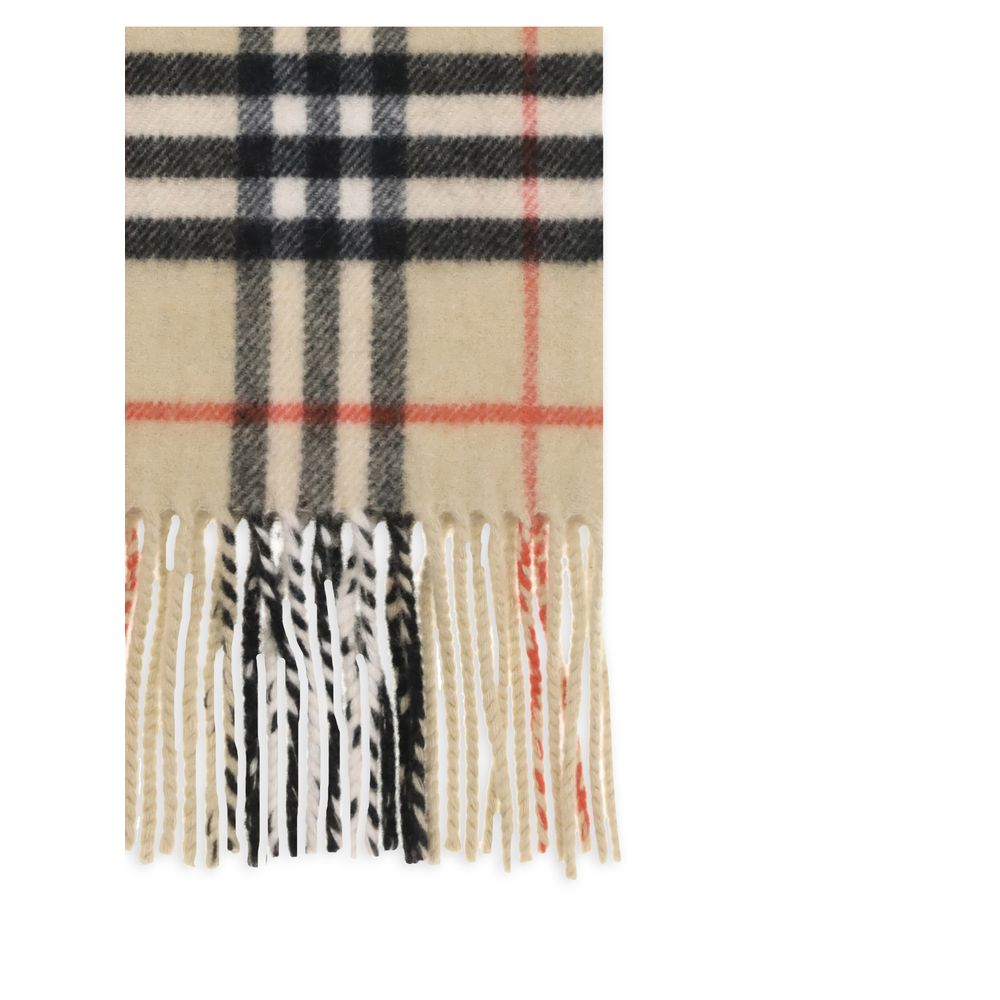 Écharpe Burberry en Cachemire Beige - Toucher Doux