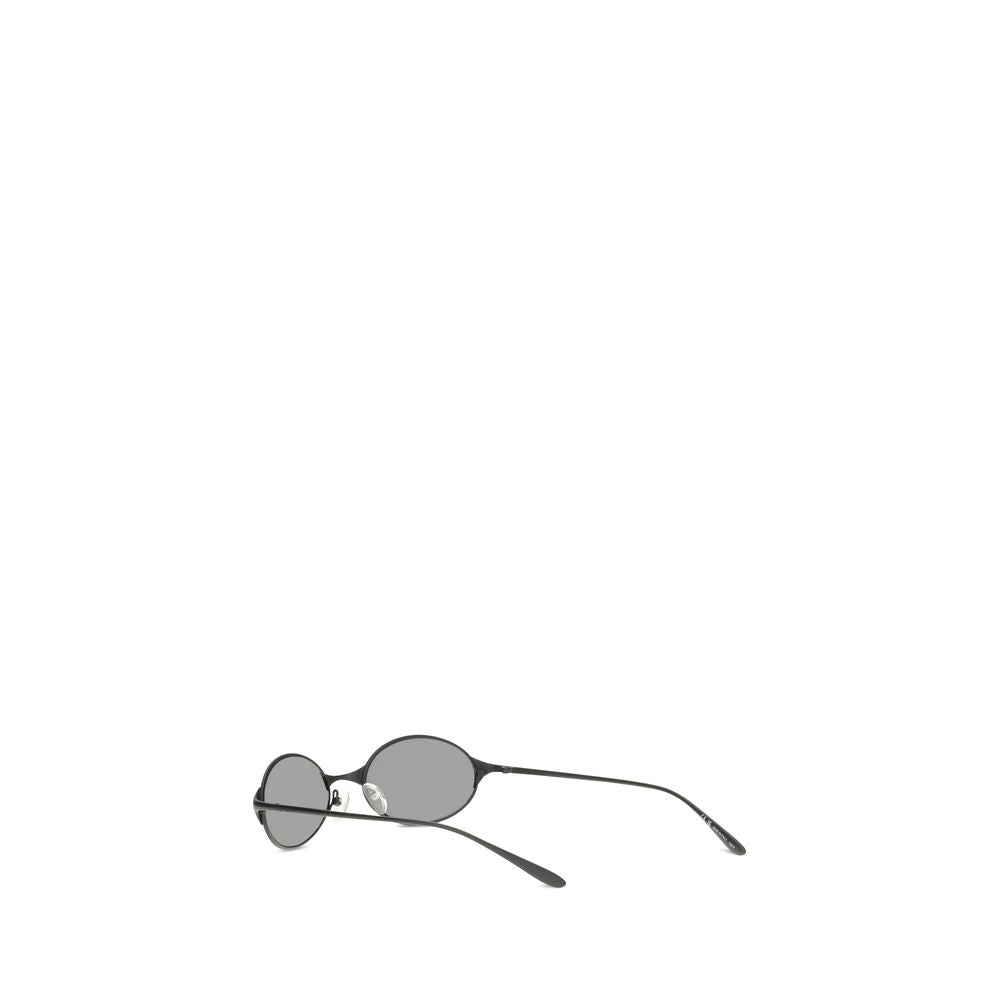 Gafas de Sol Alexander McQueen de Metal Gris