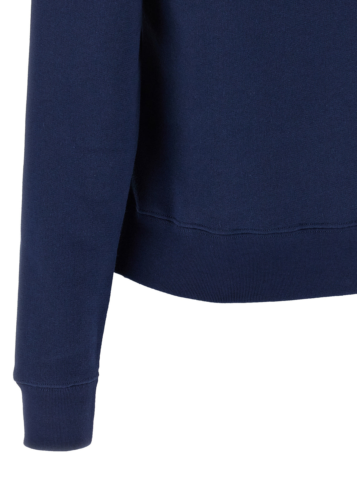 Sweat-shirt bleu en coton Valentino Garavani