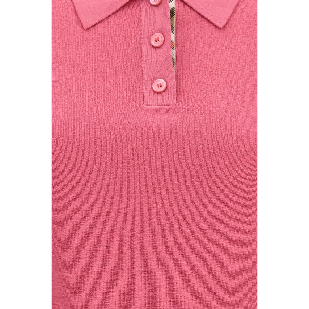 Polo Burberry Oversize de Lana Multicolor