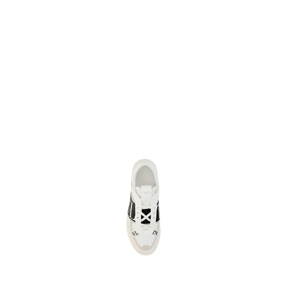 Valentino Garavani White Calfskin Trainers
