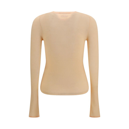 Sudadera Chloé Oves Aries de Lana Naranja