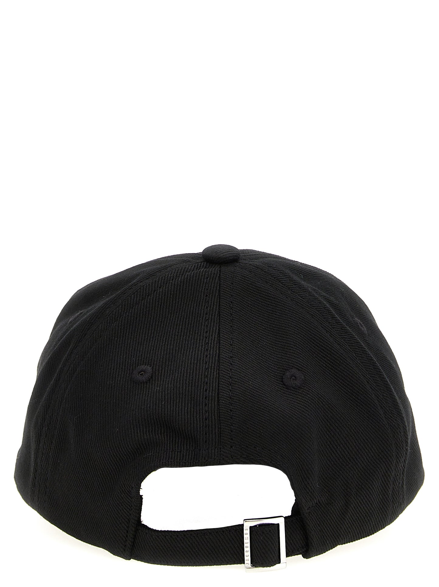 Gorra Jacquemus de algodón negro (Gorra de béisbol)