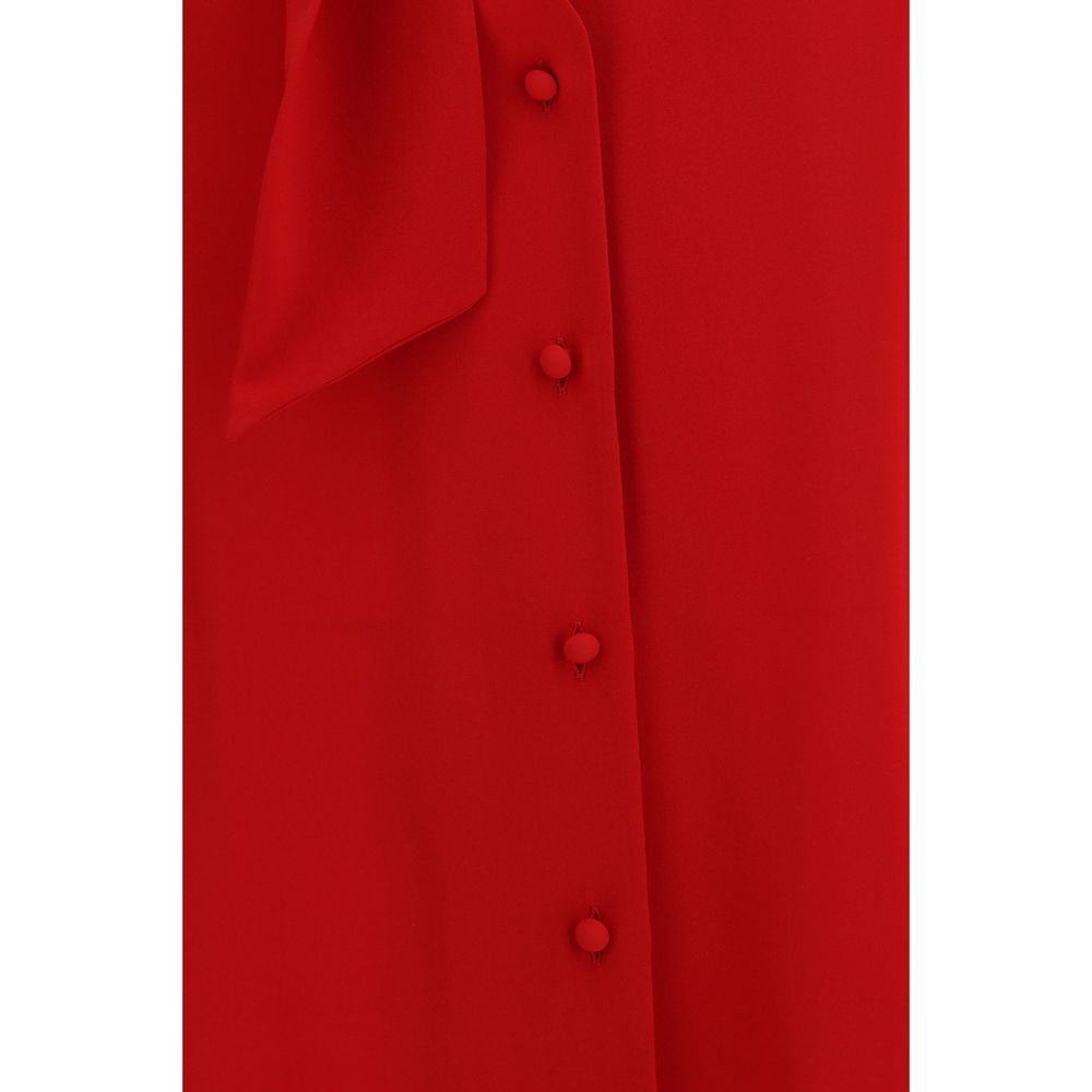 Blusa de seda multicolor Valentino Garavani