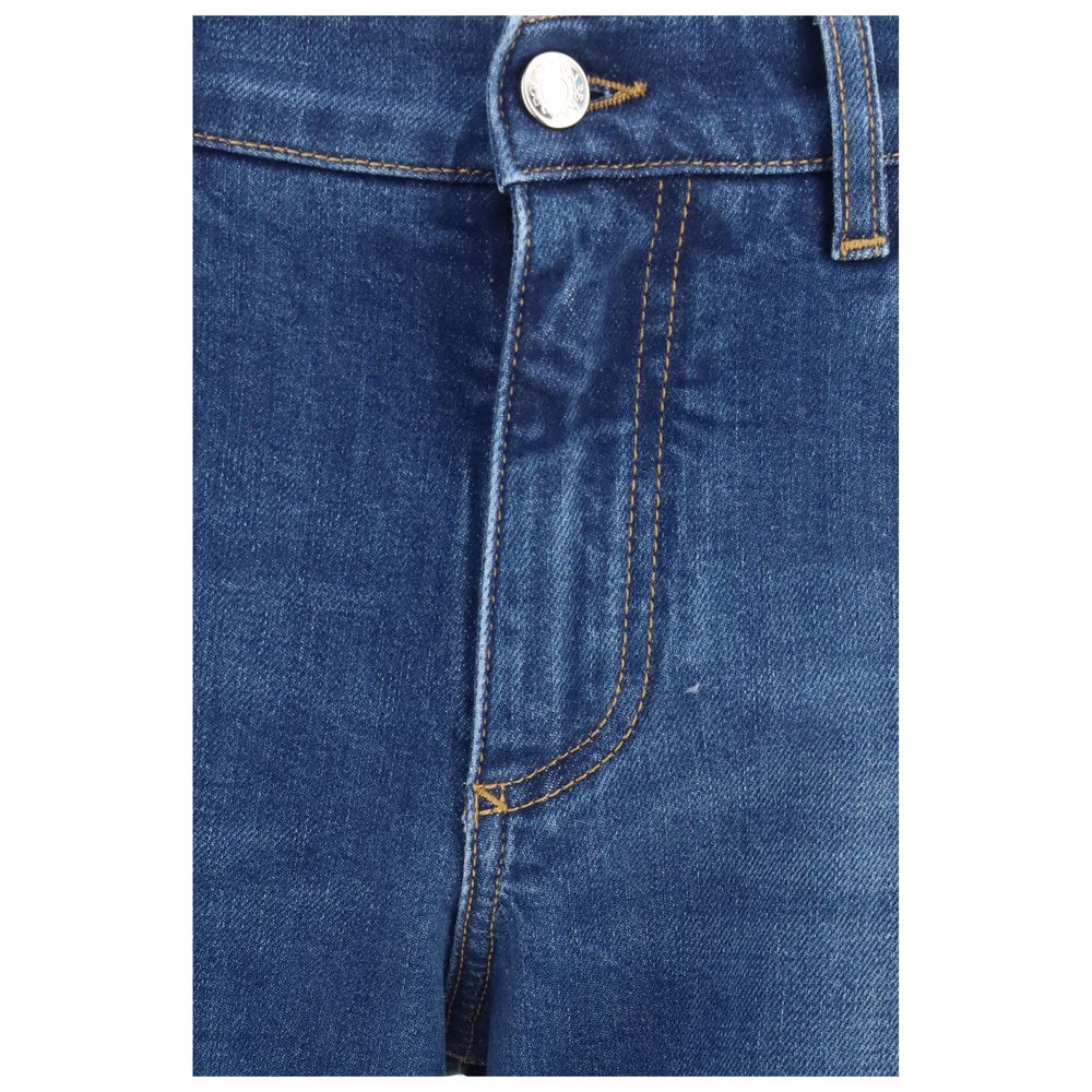 Vaqueros pitillo Dolce & Gabbana de algodón azul