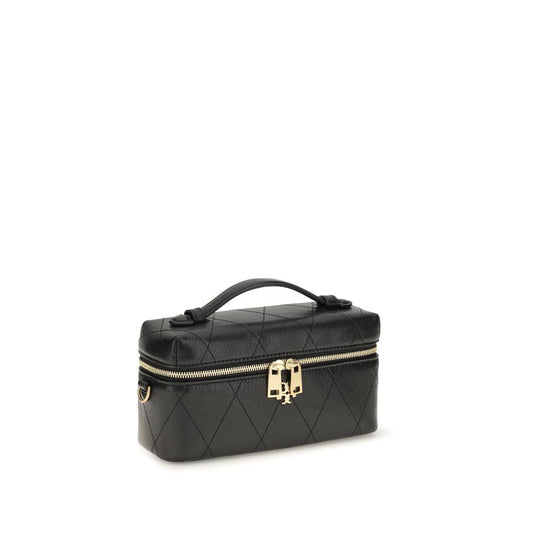 Tory Burch Accesorios de Piel de Becerro Negra Bos Taurus