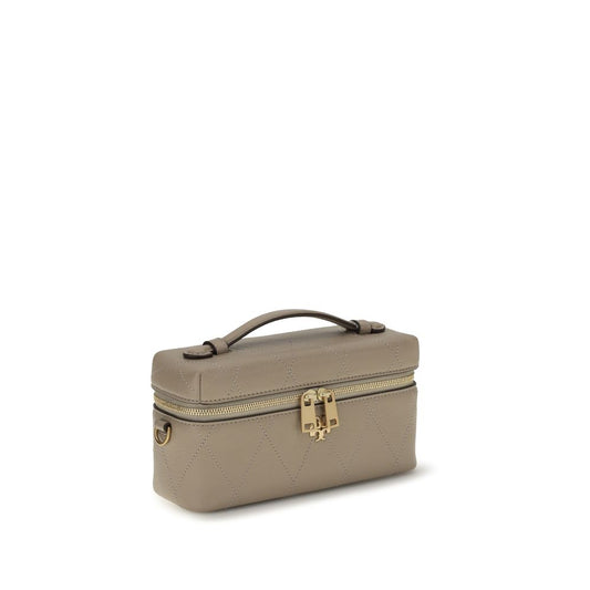 Billetera Tory Burch Gris de Piel de Becerro Bos Taurus