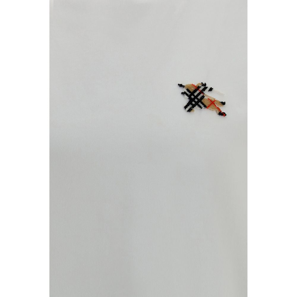 Burberry White Cotton T-shirt - Soft Daily Feel
