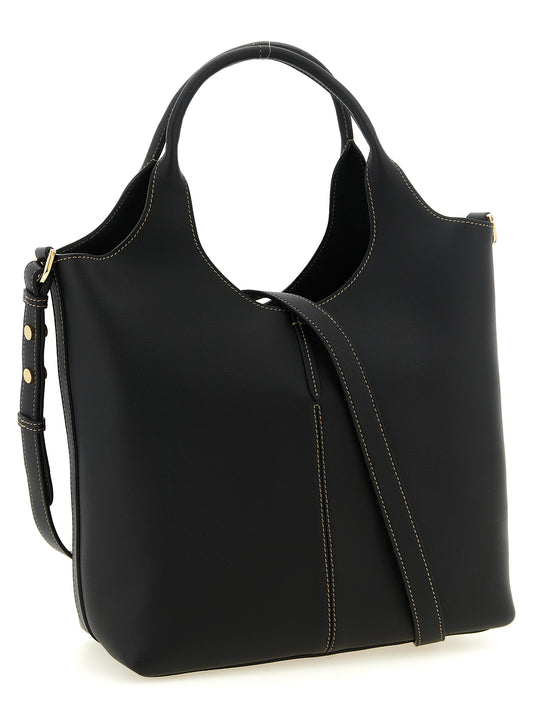 Bolso tote Tod's de piel de becerro negra