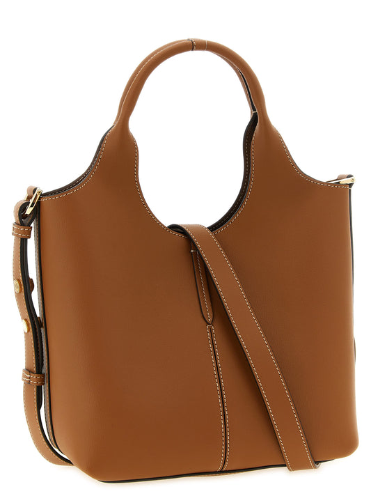 Bolso tote Tod's de piel de becerro marrón