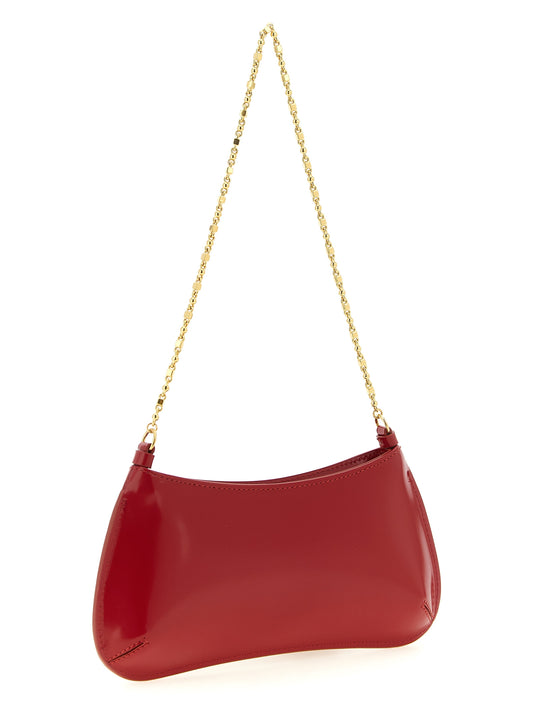 Bolso de hombro Jacquemus de piel de becerro multicolor