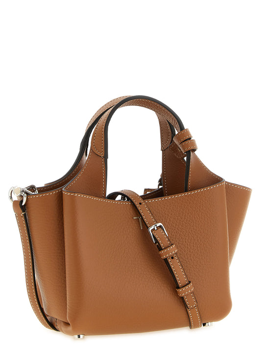 Bolso de mano Tod's de piel de becerro marrón