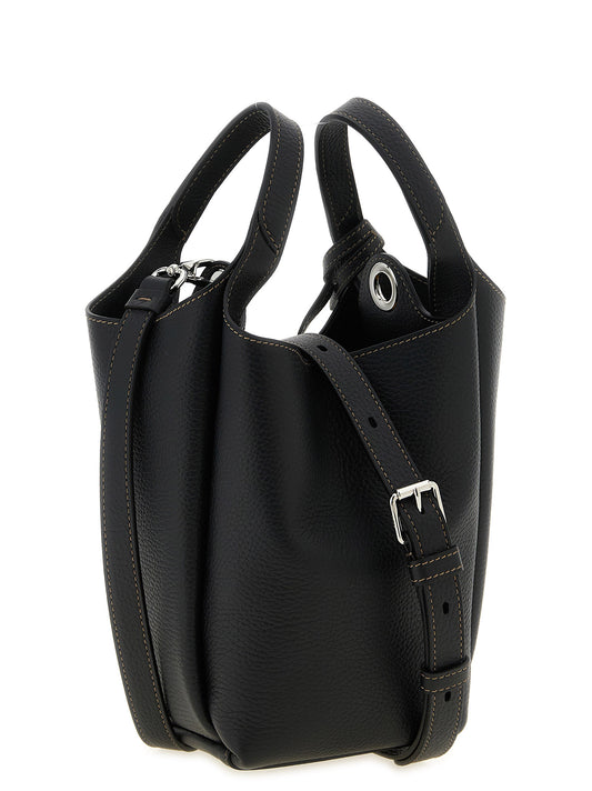 Bolso de mano Tod's de piel de becerro negra