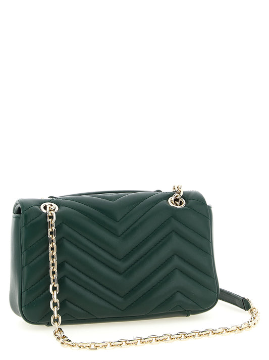 Bolso de Hombro Gucci Bicolor de Piel de Cordero