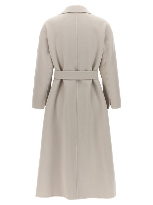 Abrigo de lana beige 'S Max Mara