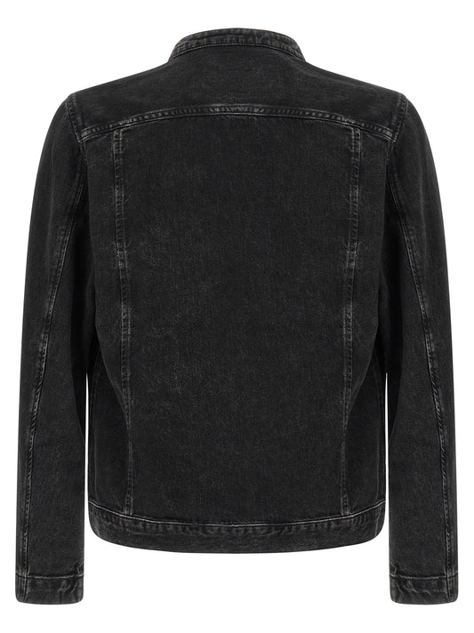 Chaqueta vaquera Diesel de algodón negro