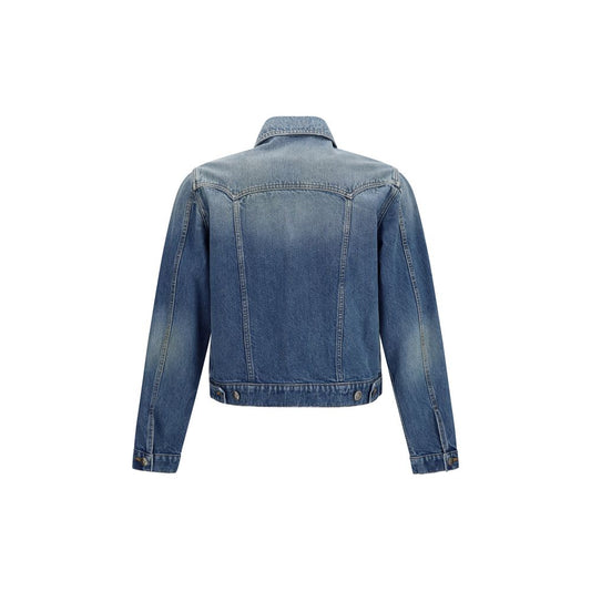 Chaqueta vaquera Versace de algodón azul