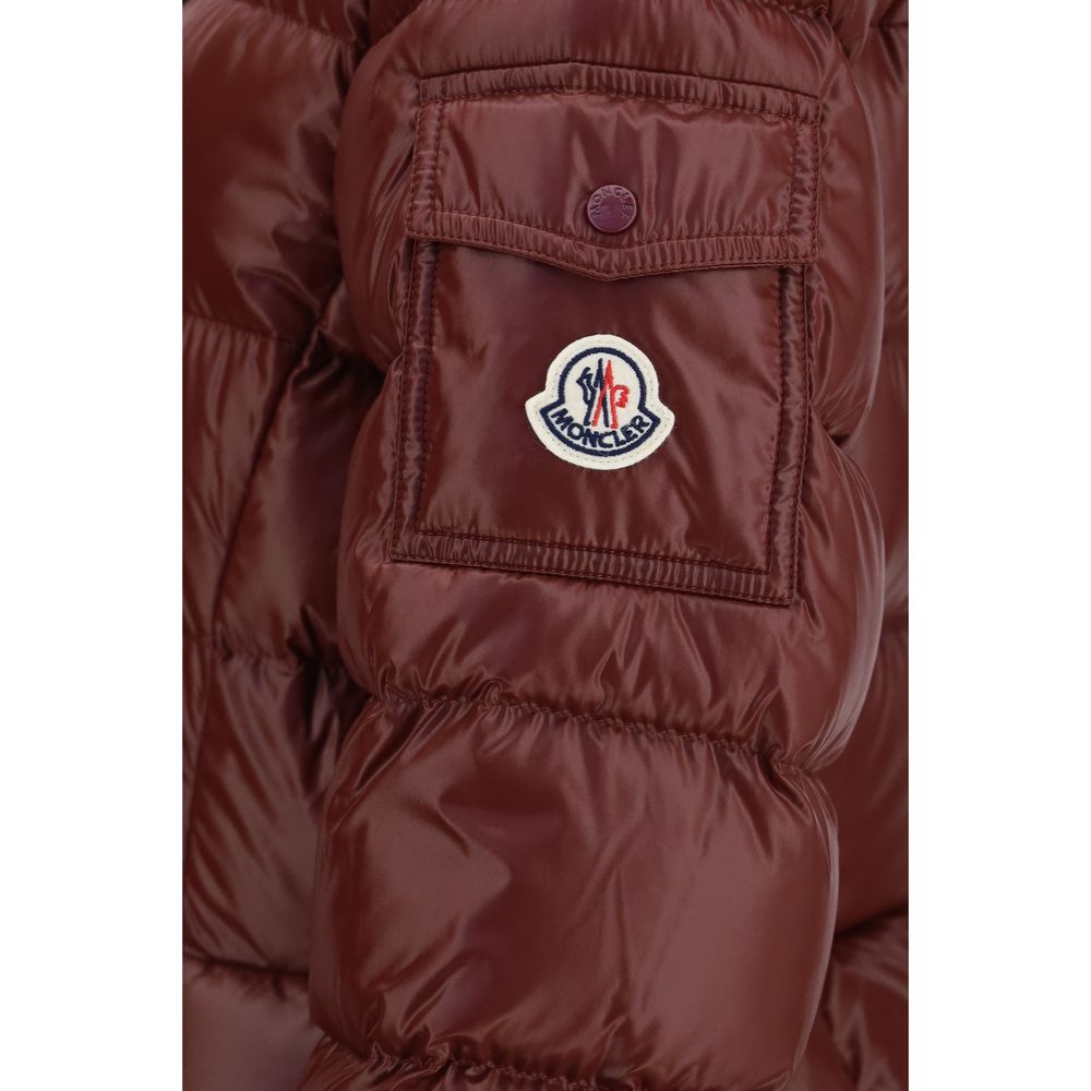 Chaqueta larga Moncler multicolor de plumón de ganso