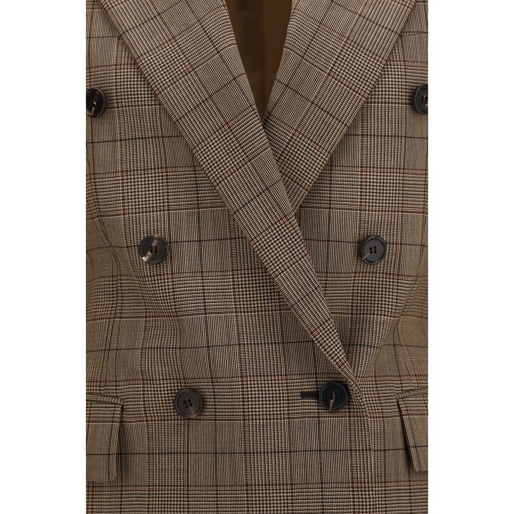 Blazer Chloé de lana beige Oves Aries