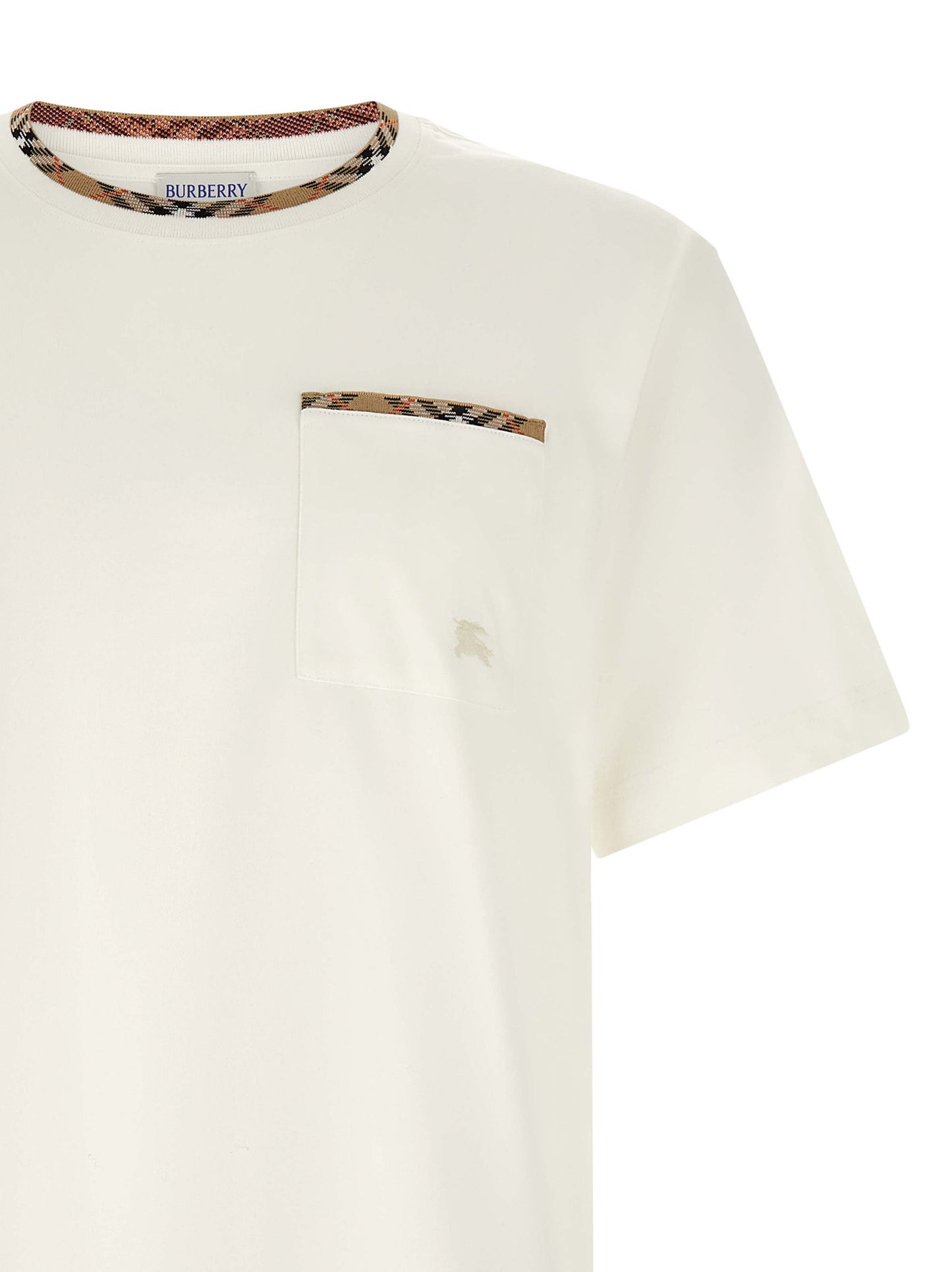 Camiseta Burberry de algodón blanco