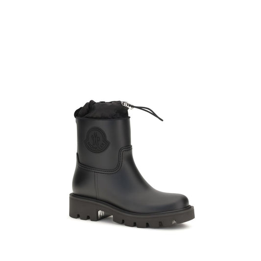 Moncler Botas De Lluvia Kickstream - Pvc Negro Resistente Al Agua
