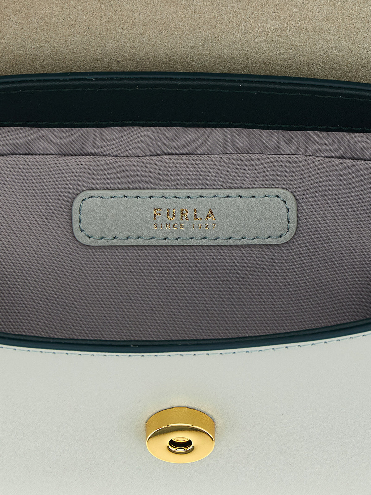 Furla Bolso Moonlight Mignon en Piel de Becerro Bicolor