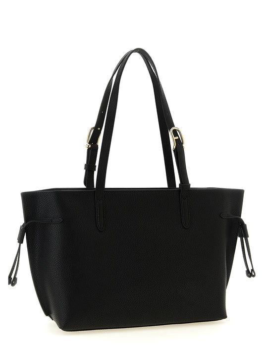 Furla Bolso Tote Ava M De Piel De VacunoNegra Con Gran Capacidad