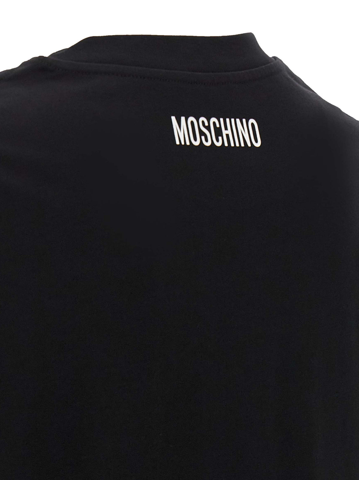 Moschino Bicolor Cotton T-Shirt for Everyday Use