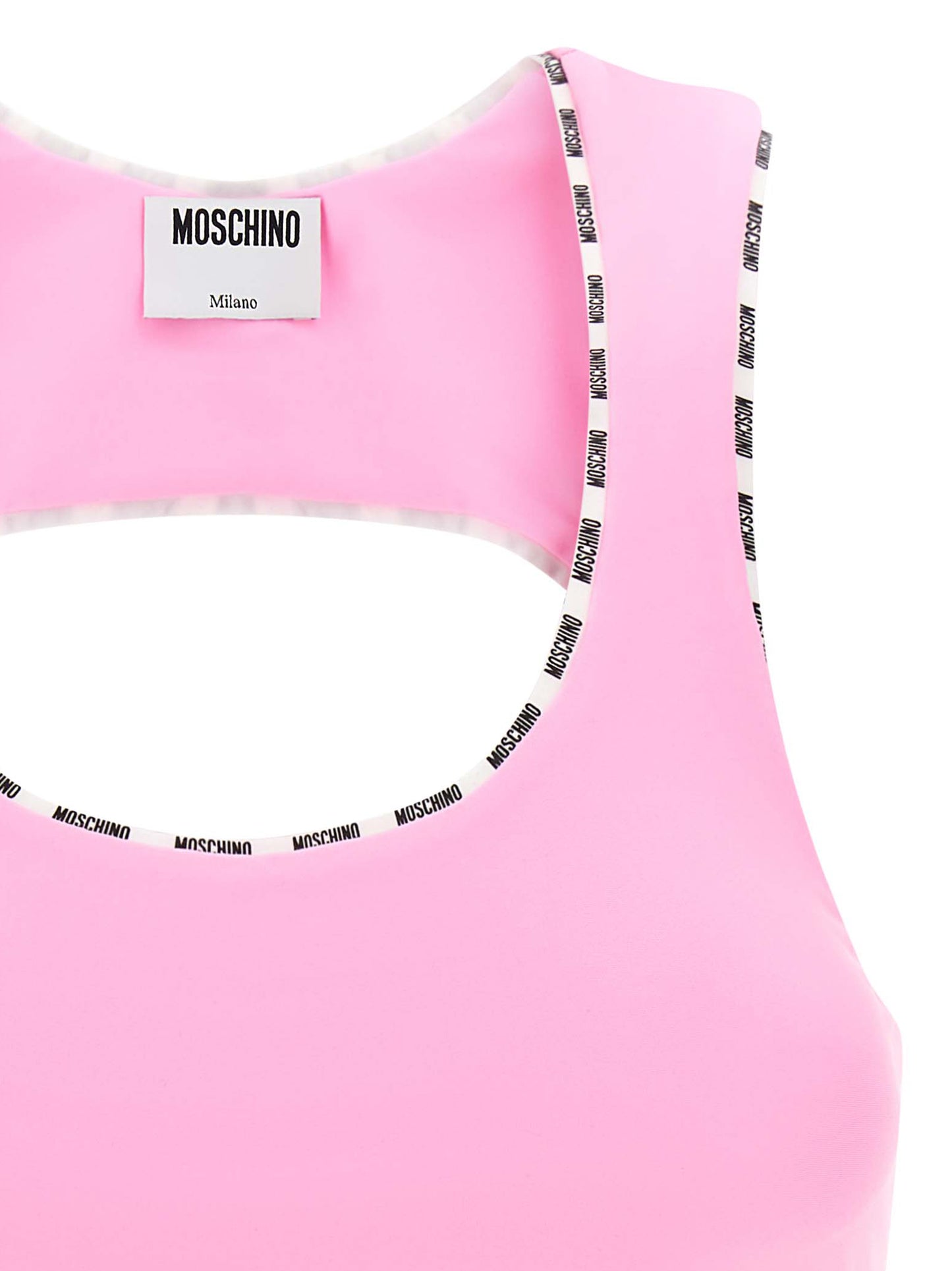Sujetador deportivo Moschino multicolor de poliamida
