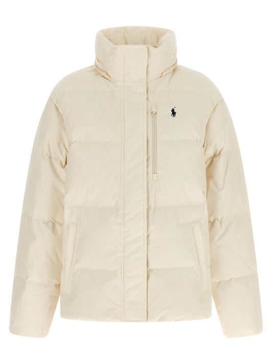 Chaqueta Larga Polo Ralph Lauren de Poliéster Blanco