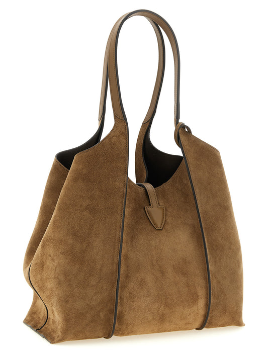 Bolso tote Tod's de piel de becerro marrón