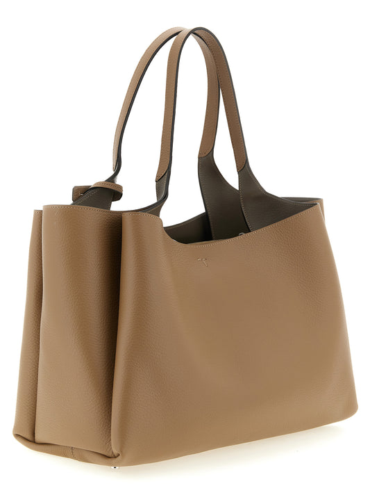 Bolso tote Tod's de piel de becerro marrón