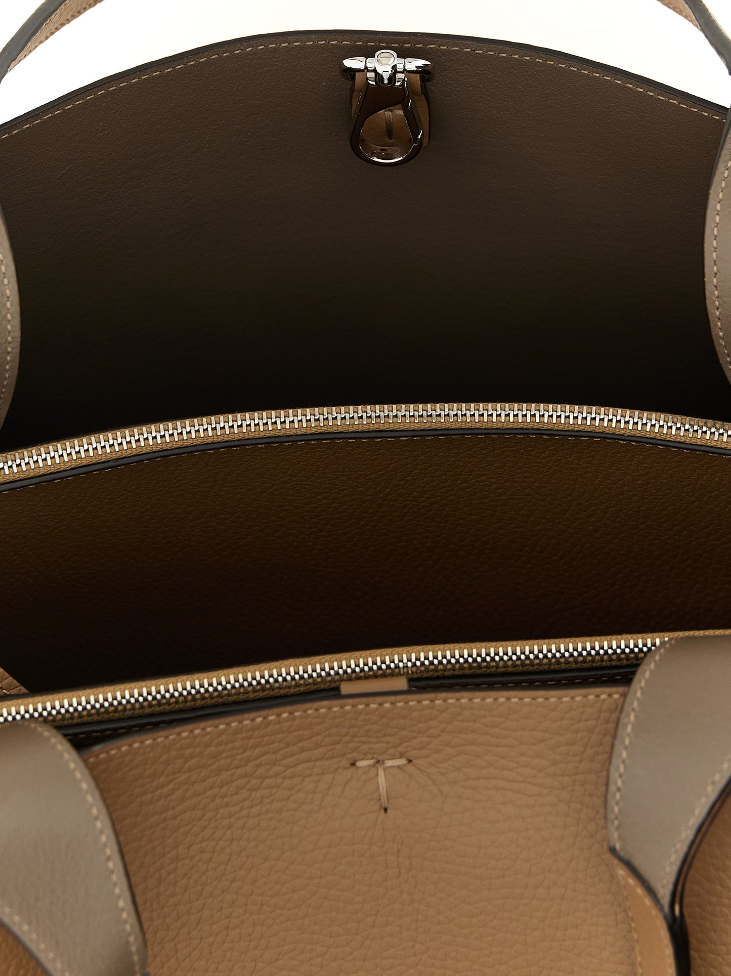 Bolso tote Tod's de piel de becerro marrón