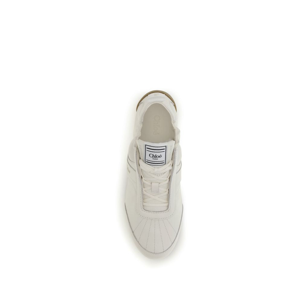 Zapatillas Deportivas Beige De Tela Chloé Urbanas