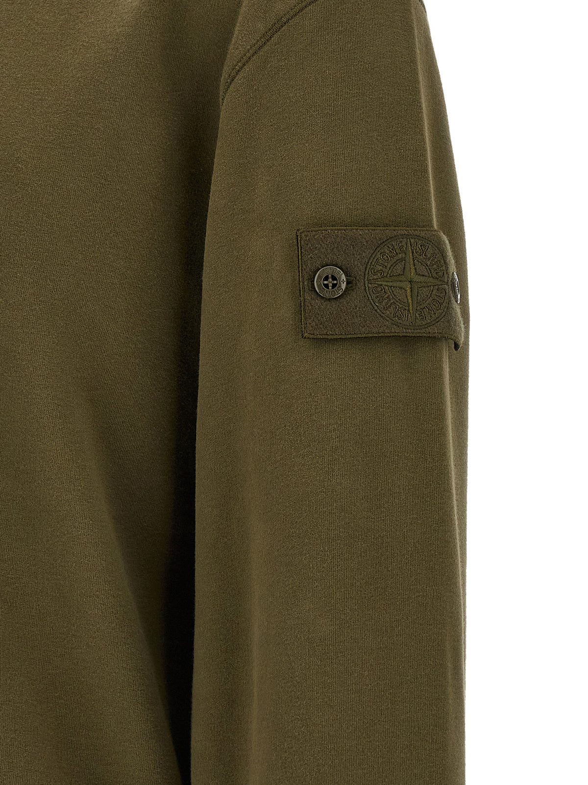 Stone Island Bi-Colour Cotton Sweatshirt