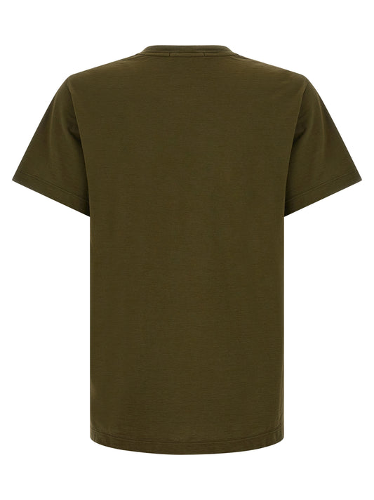 Camiseta Stone Island bicolor de algodón