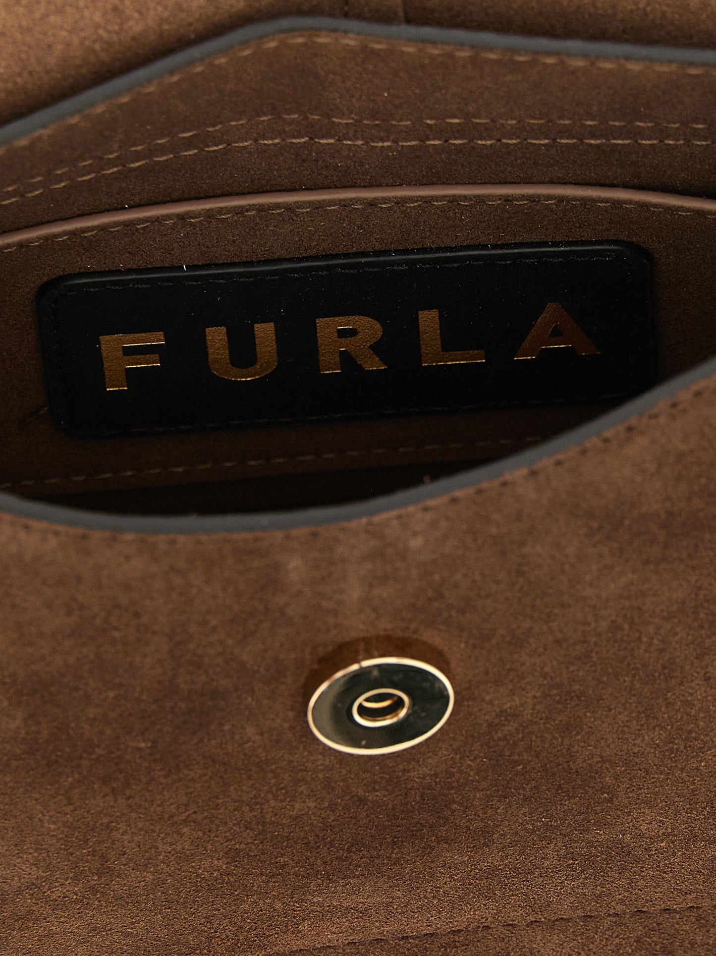 Furla Bolso De Mano Flow Mini - Construcción De Piel De Becerro