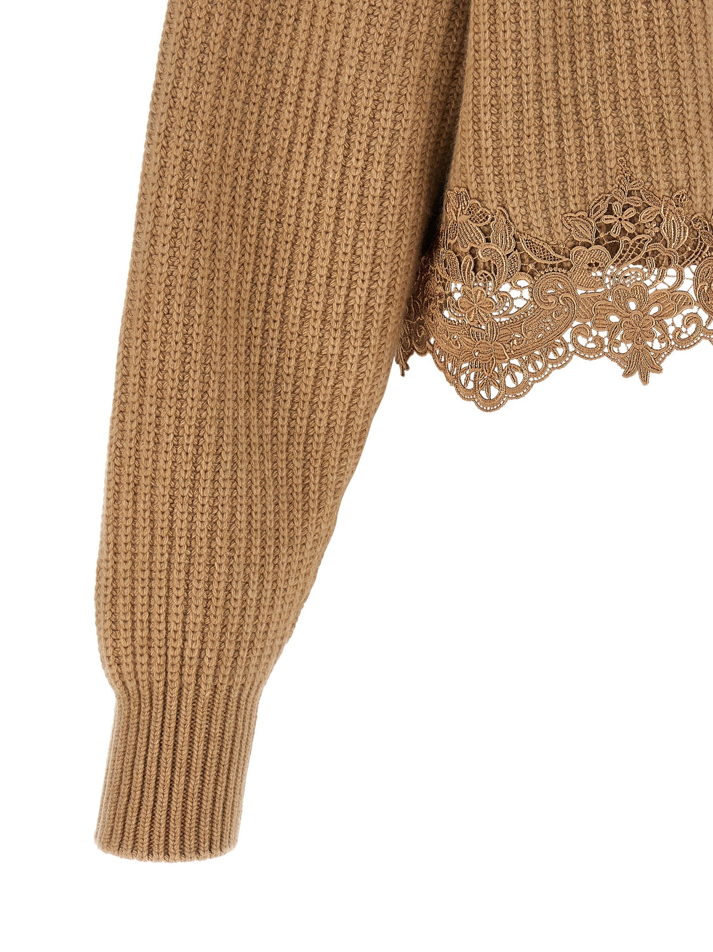 Cárdigan de lana beige Chloé