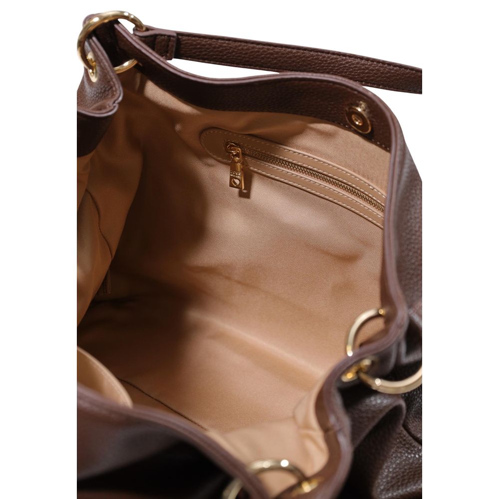 Bolso de mano Love Moschino marrón de polietileno