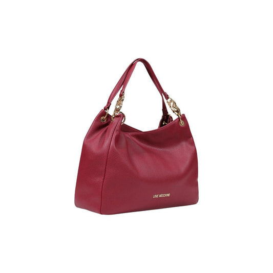 Bolso de mano Love Moschino de polietileno morado