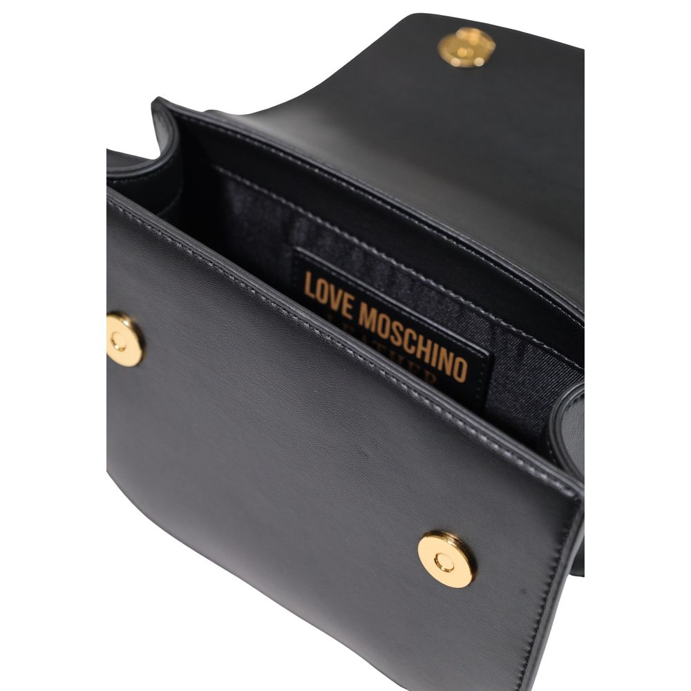 Bolso de mano Love Moschino de poliéster negro